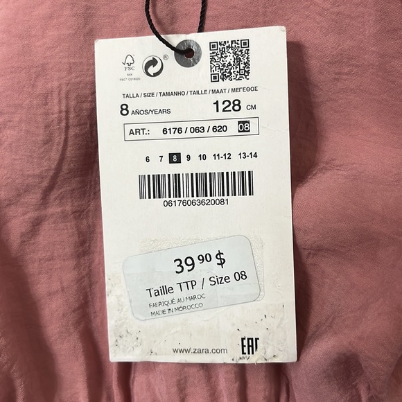 Zara Kids Seam Detail Dress - Picture 10 of 10